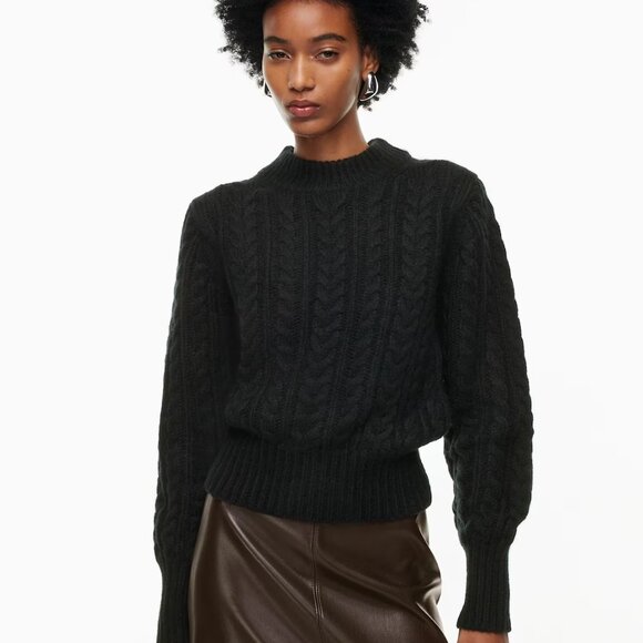 Aritzia - Wilfred - Arietty Sweater - Black - Medium - Picture 2 of 5